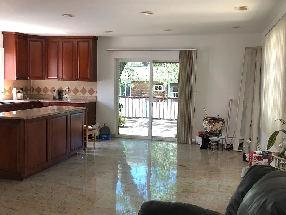 Kitchen with access to Porch and Yard