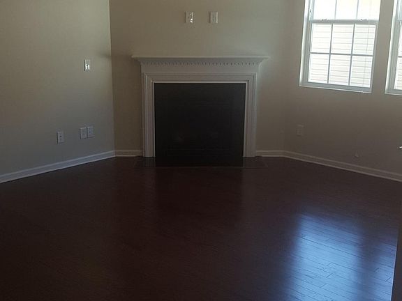 Living room with gas fireplace