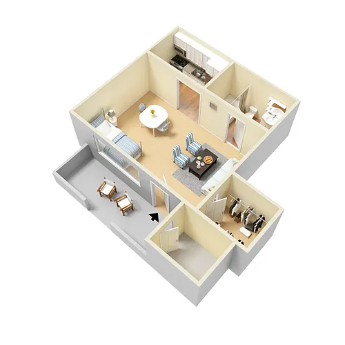 Floor plan Pullen