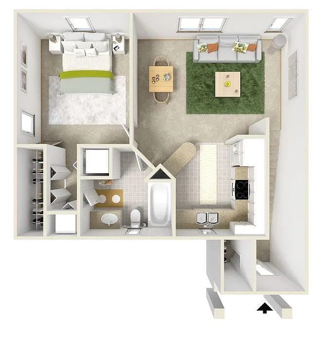 Floor plan Carriage Homes