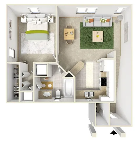 Floor plan Carriage Homes