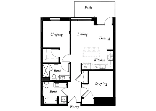 Floor plan B1