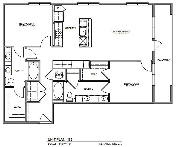 Floor plan B9