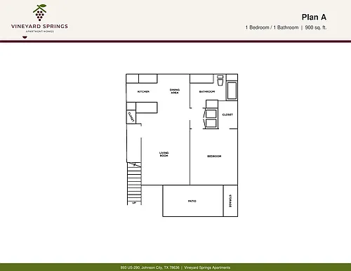 Floor plan Plan A