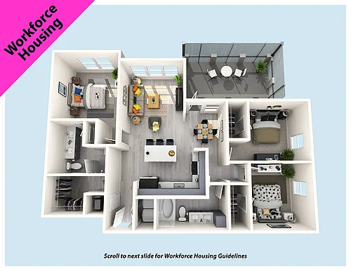 Floor plan Lifestyle Twenty WFH