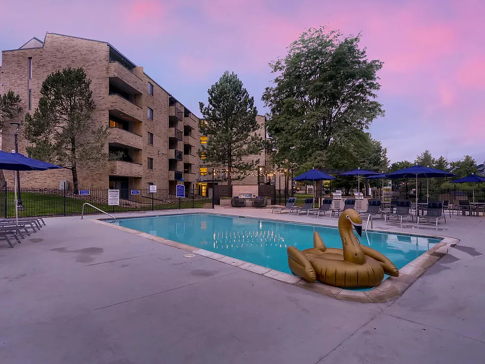 Lakeview Towers at Belmar apartments community photo