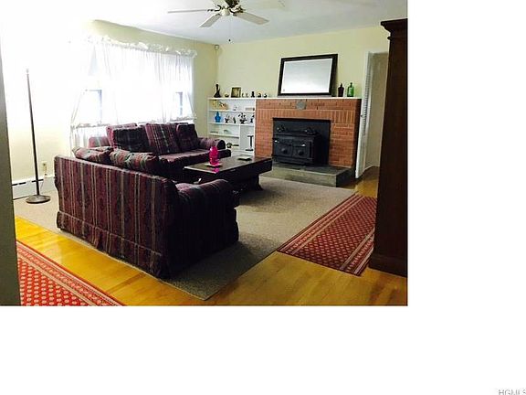 fireplace in living room...