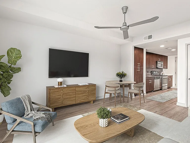 Living Room at Cottonwood Westside