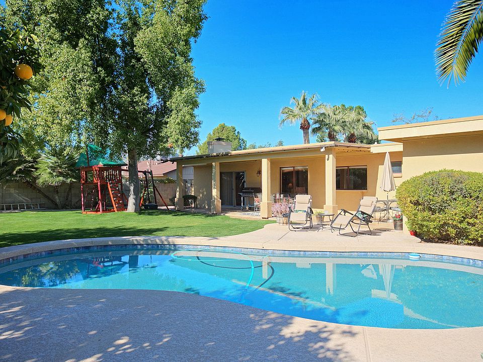 Backyard pool