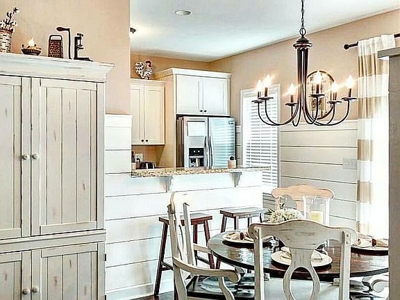 Dining area with eat at bar