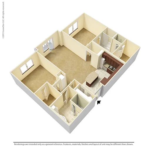Floor plan The Spectrum - Classic