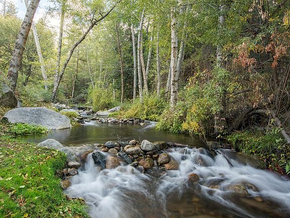 Santa Ana River on property