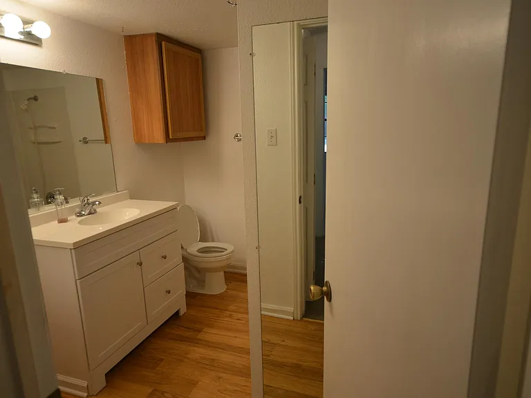 Bath includes tub and shower