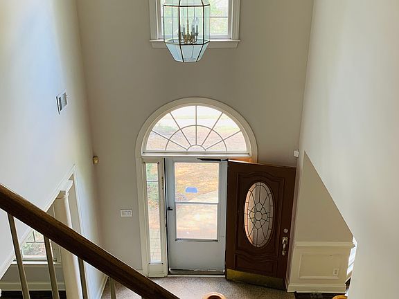 front entrance from upstairs