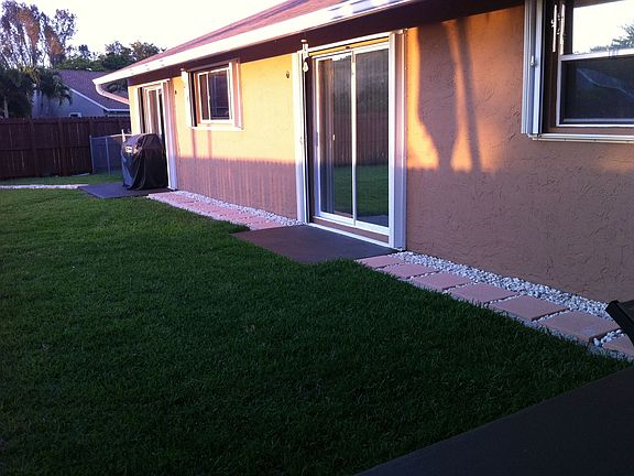 back yard