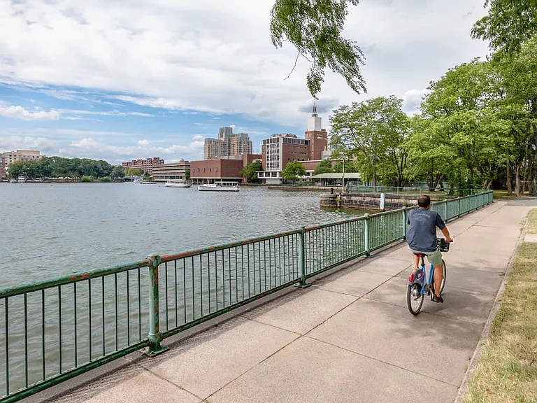 Just moments away from the scenic Charles River Path.