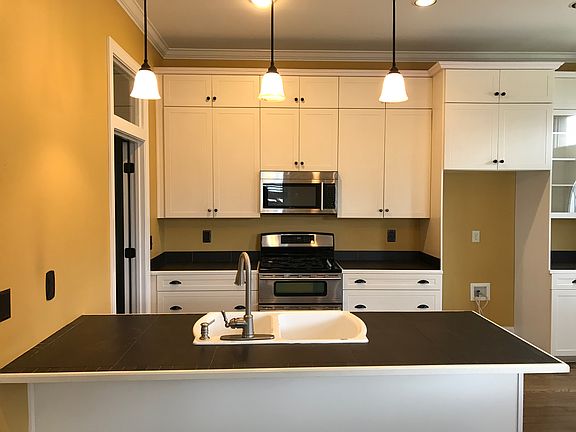 kitchen work area; 2 ovens
