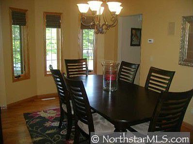 Great dining room for entertaining guests