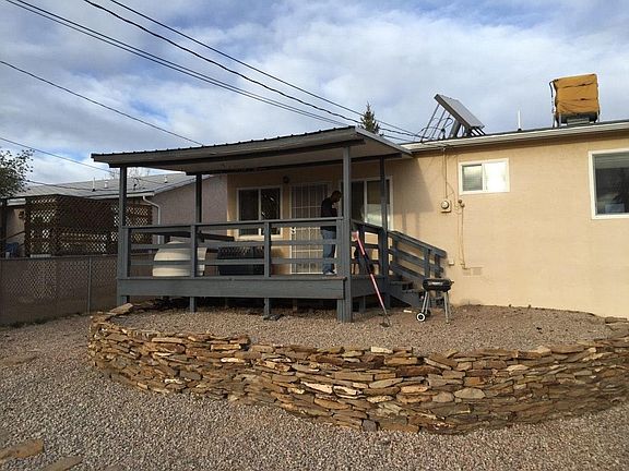 Back patio with great views