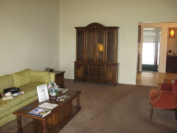 Dining in Living Area