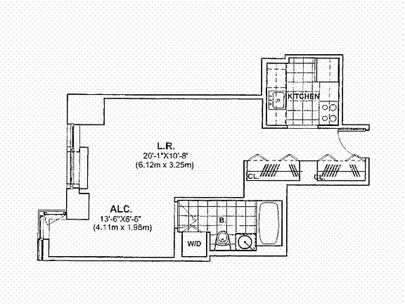 2nd image of 217 E 96th St APT 26K