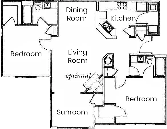 Floor plan B3