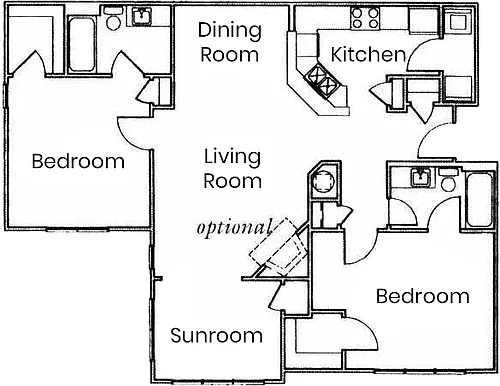 Floor plan B3