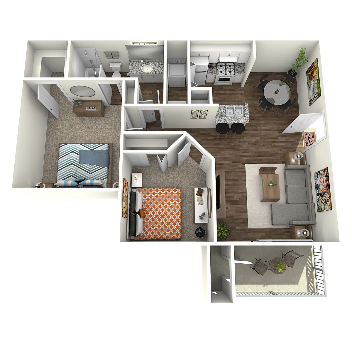 Floor plan B2
