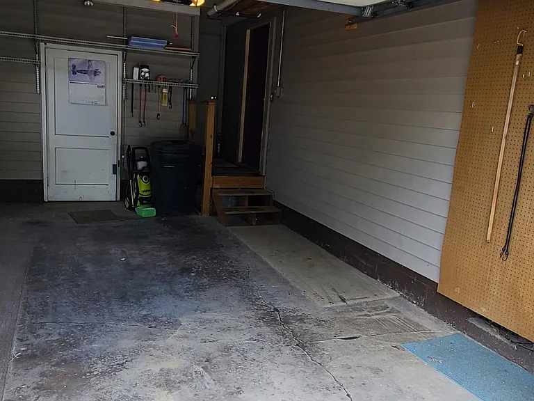 Inside Garage