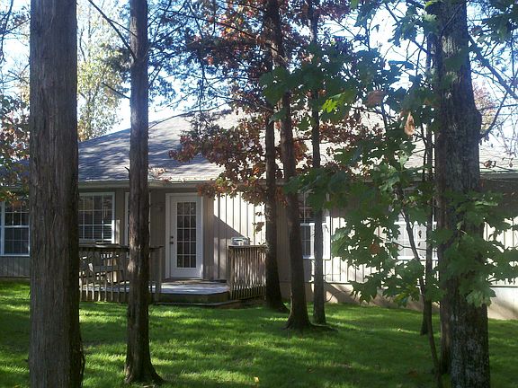 Back of house, deck