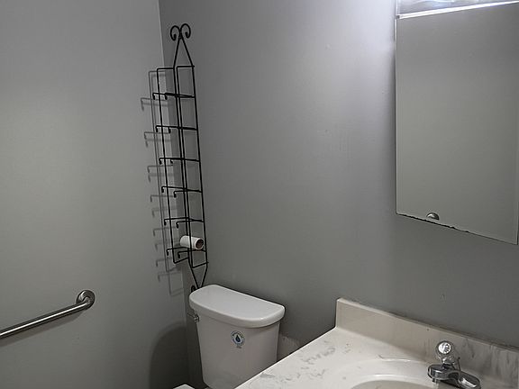 first floor half bathroom