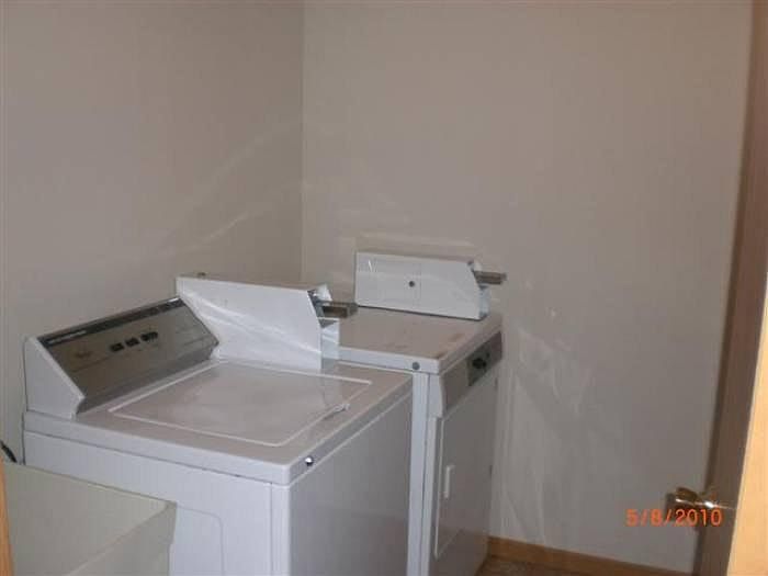 Laundry inside unit