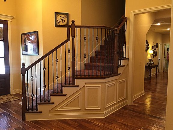 stairs leading to a bedroom, bath, bonus
