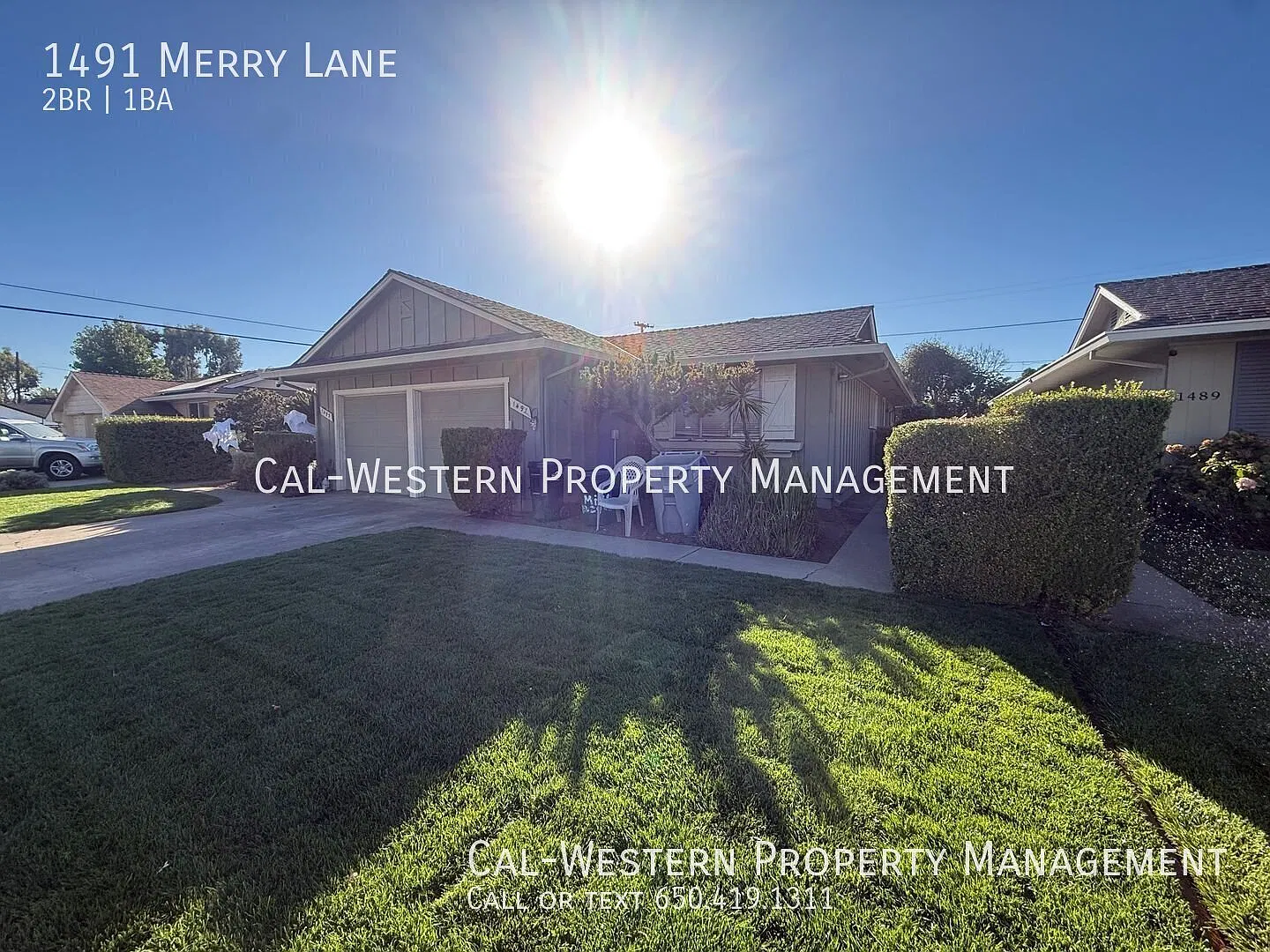 Renovated 2/1 Duplex in Convenient Location - Near Winchester and Santana Row — Photo 1