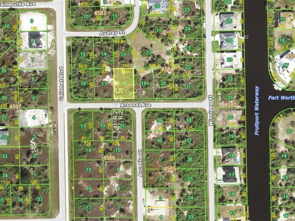 13522 ARSENAL AVENUE LOT 18, PORT CHARLOTTE, FL 33981