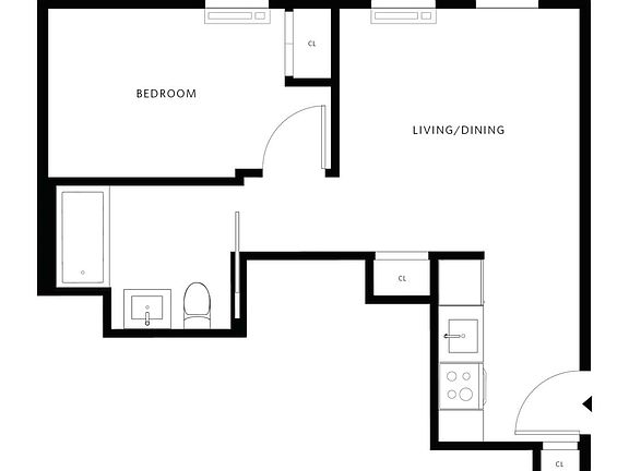 2nd image of 125 W 16th St #4G