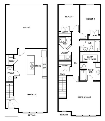 Floor plan 3 Bedroom
