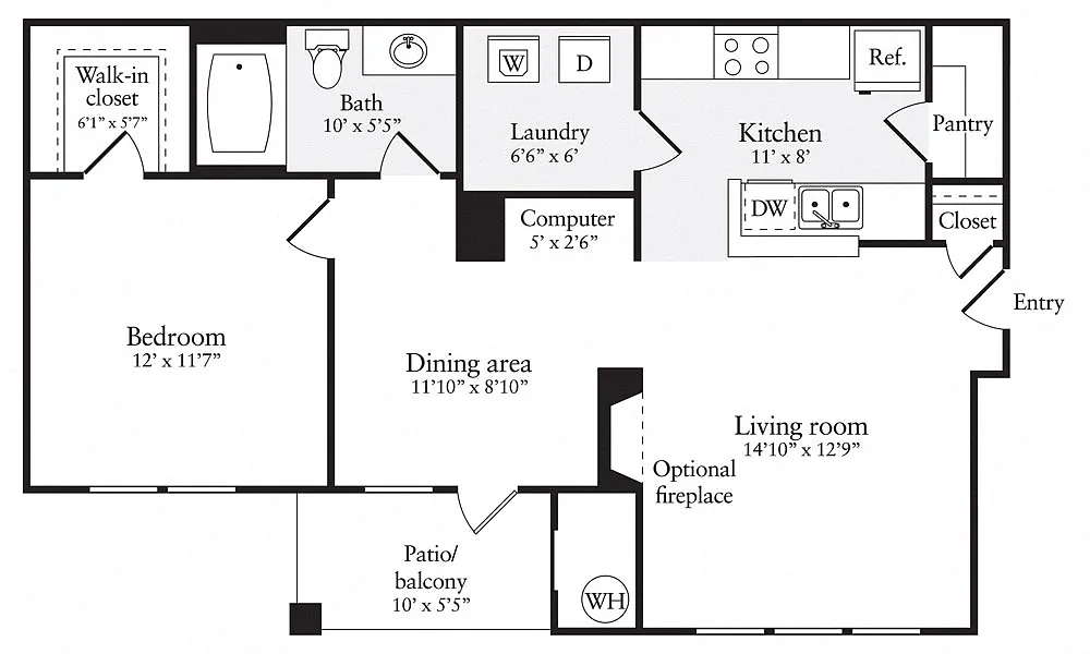 Floor plan A2R