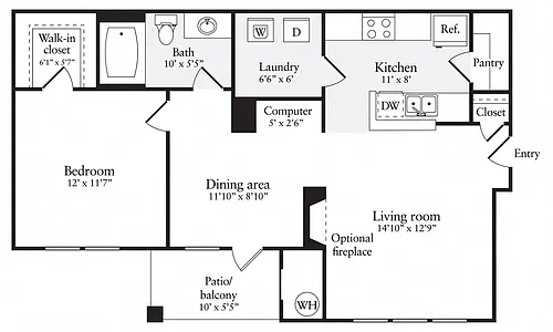 Floor plan A2R