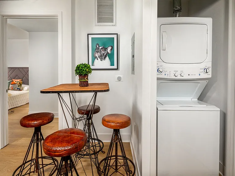 Dining Room and Washer and Dryer