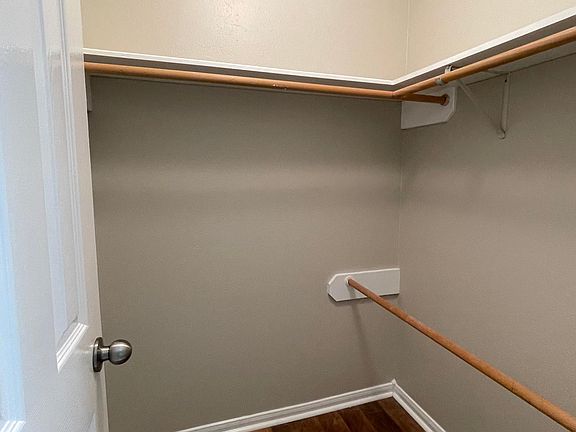 Walk-in closet. Plenty of storage.