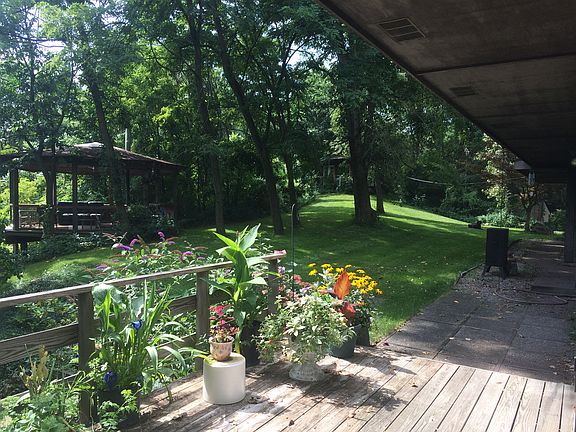 View of gazebo from deck