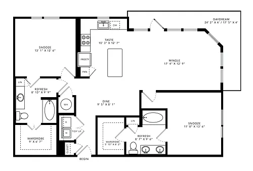 Floor plan B5