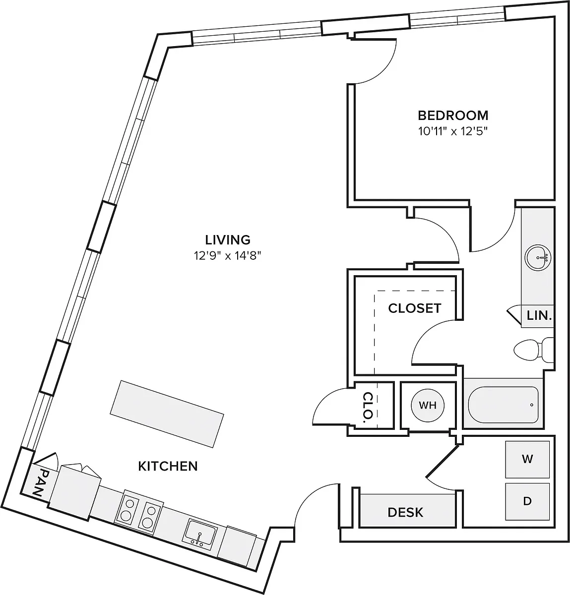 Floor plan A14