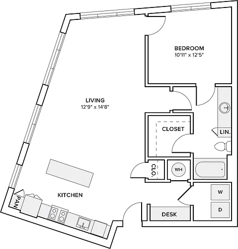 Floor plan A14
