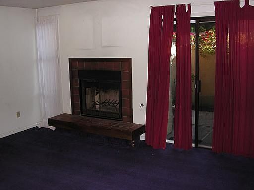 Fireplace in living room