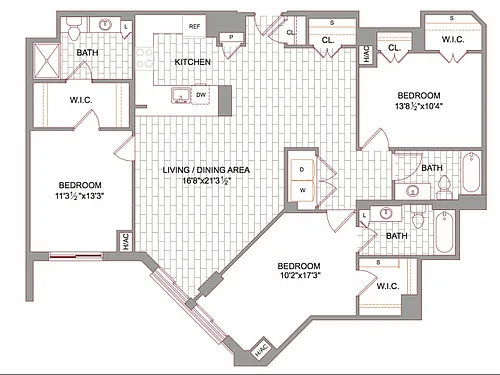 Floor plan 3X3