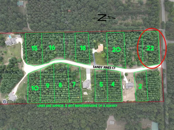 LOT 22 Sandy Pines Ct, Redgranite, WI 54970