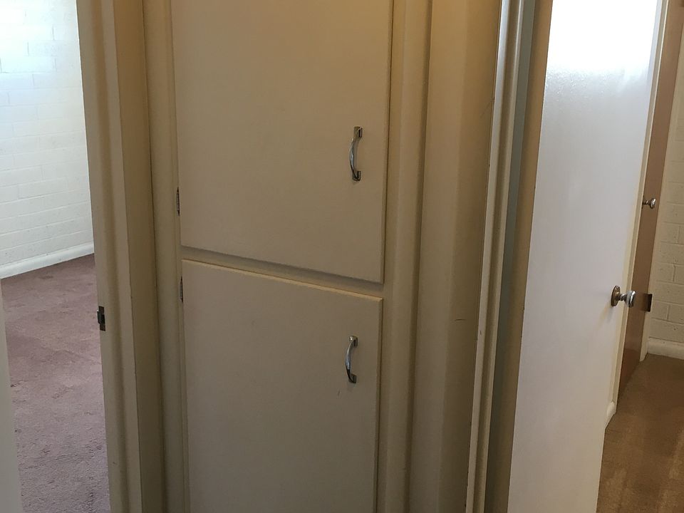 Hall storage closets