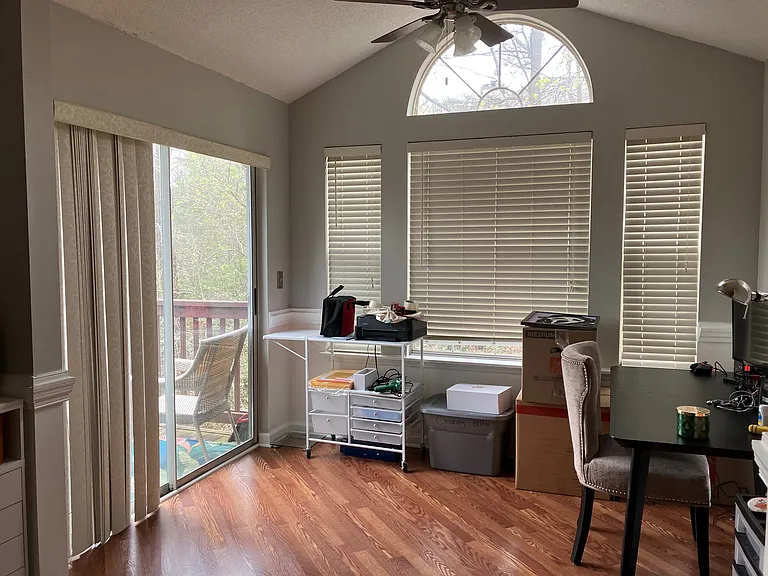 3rd bedroom has direct access to outside deck